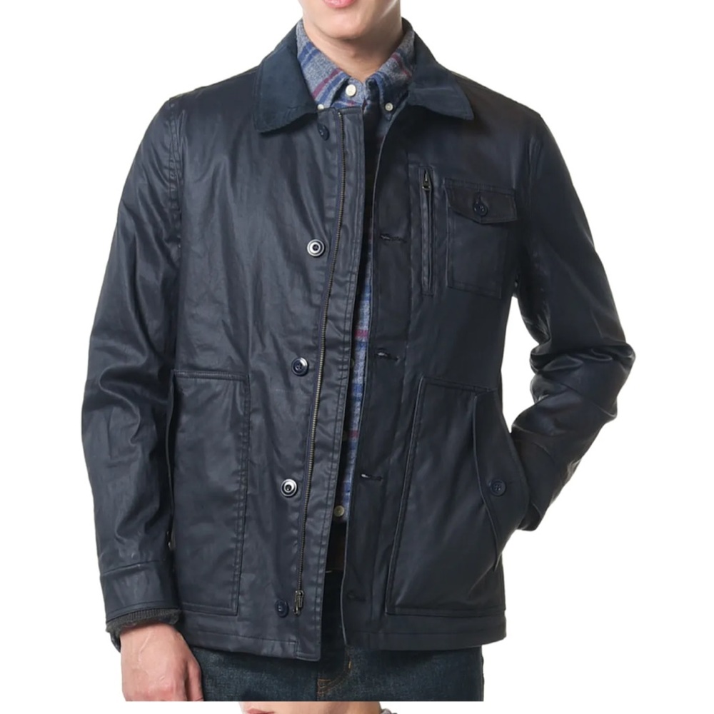 Grayers Dunmore Short Field Jacket- Navy